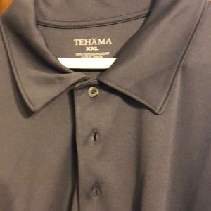 3 button polo by Tehama